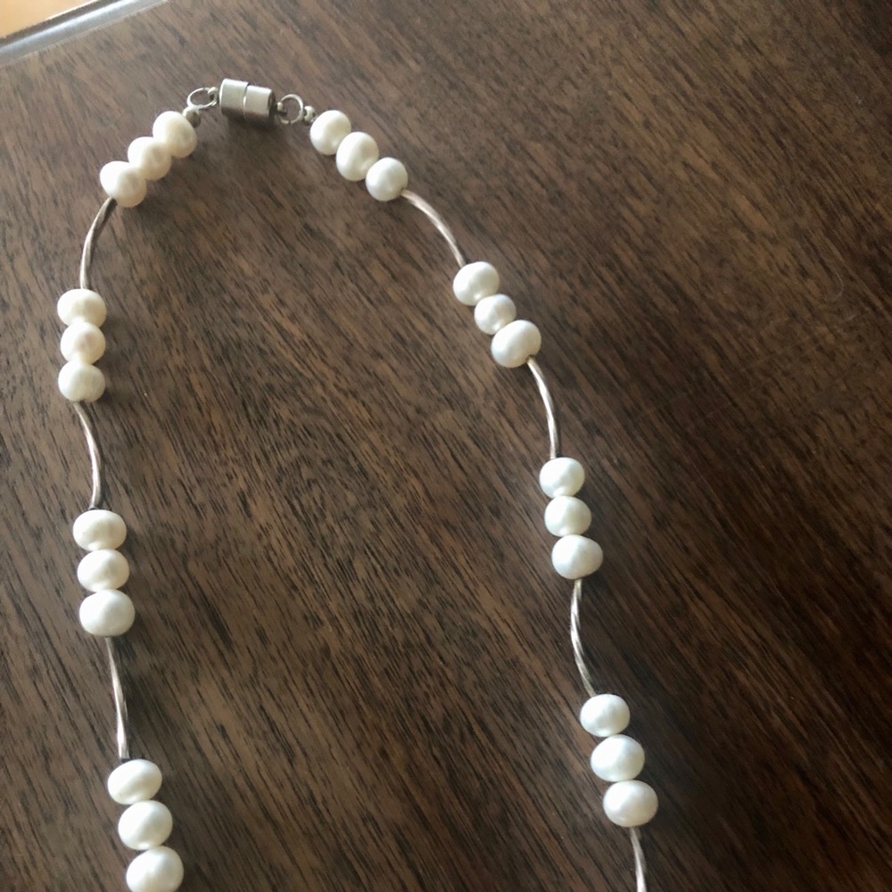 Beautiful water pearls necklace